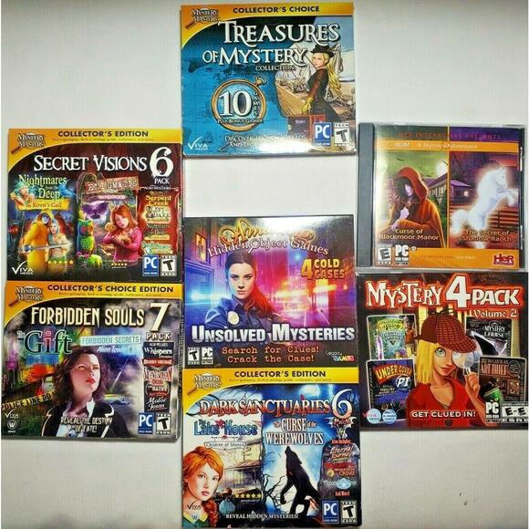 Y2k Lot 40+ Viva Legacy Hidden Object Mysteries Mystery Adventure PC Game CD-ROM - Picture 11 of 11